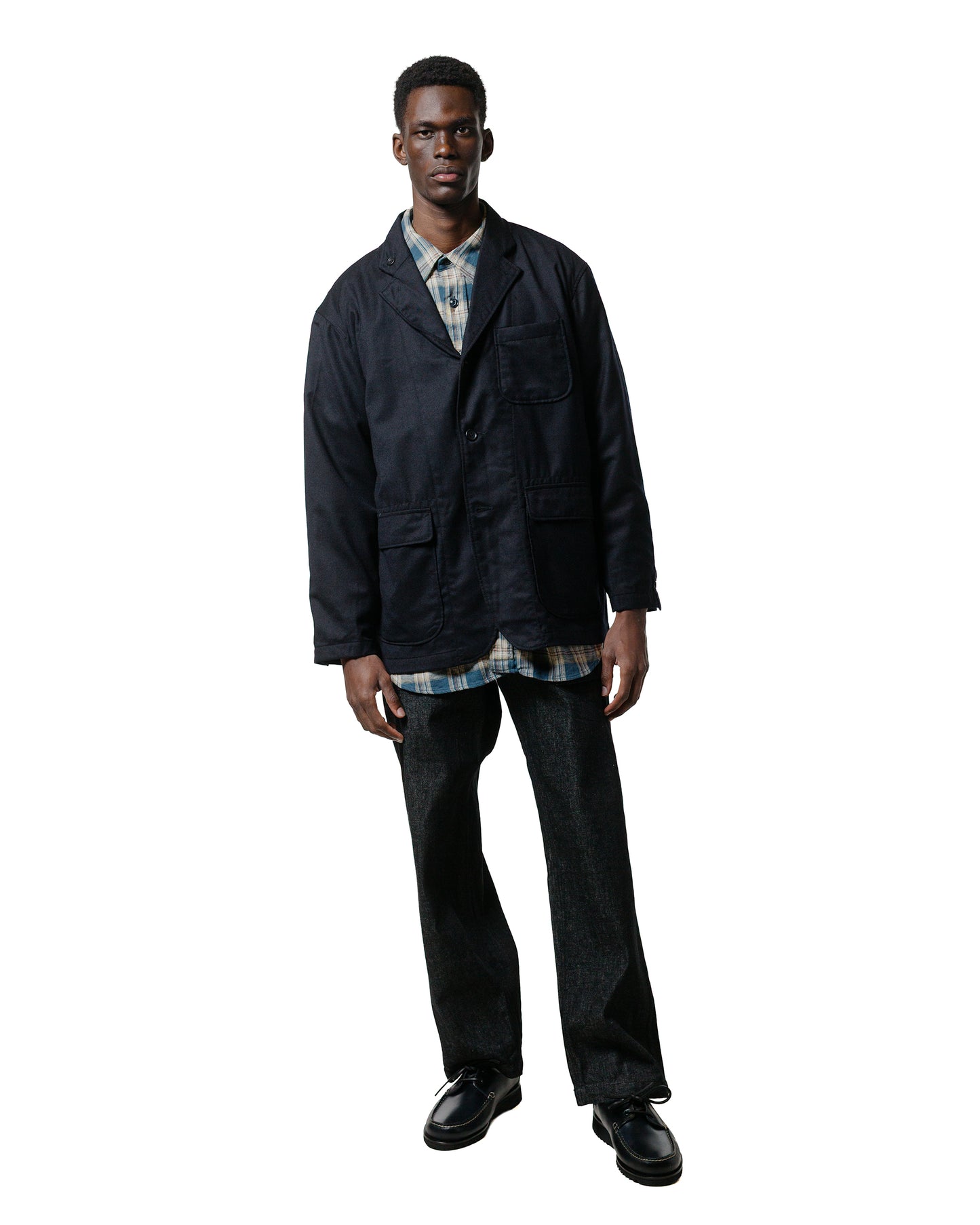 lost & found Engineered Garments Engineered Garments Fatigue Pant Black 14oz Cone Denim