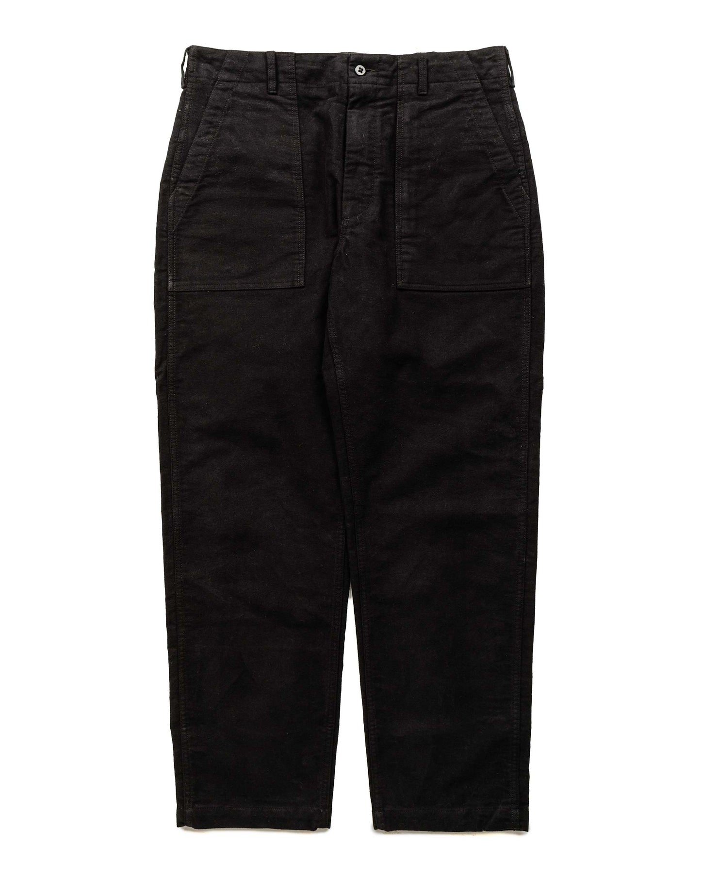 lost & found Engineered Garments Engineered Garments Fatigue Pant Black Cotton Moleskin