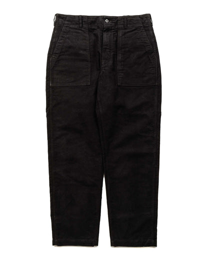 lost & found Engineered Garments Engineered Garments Fatigue Pant Black Cotton Moleskin