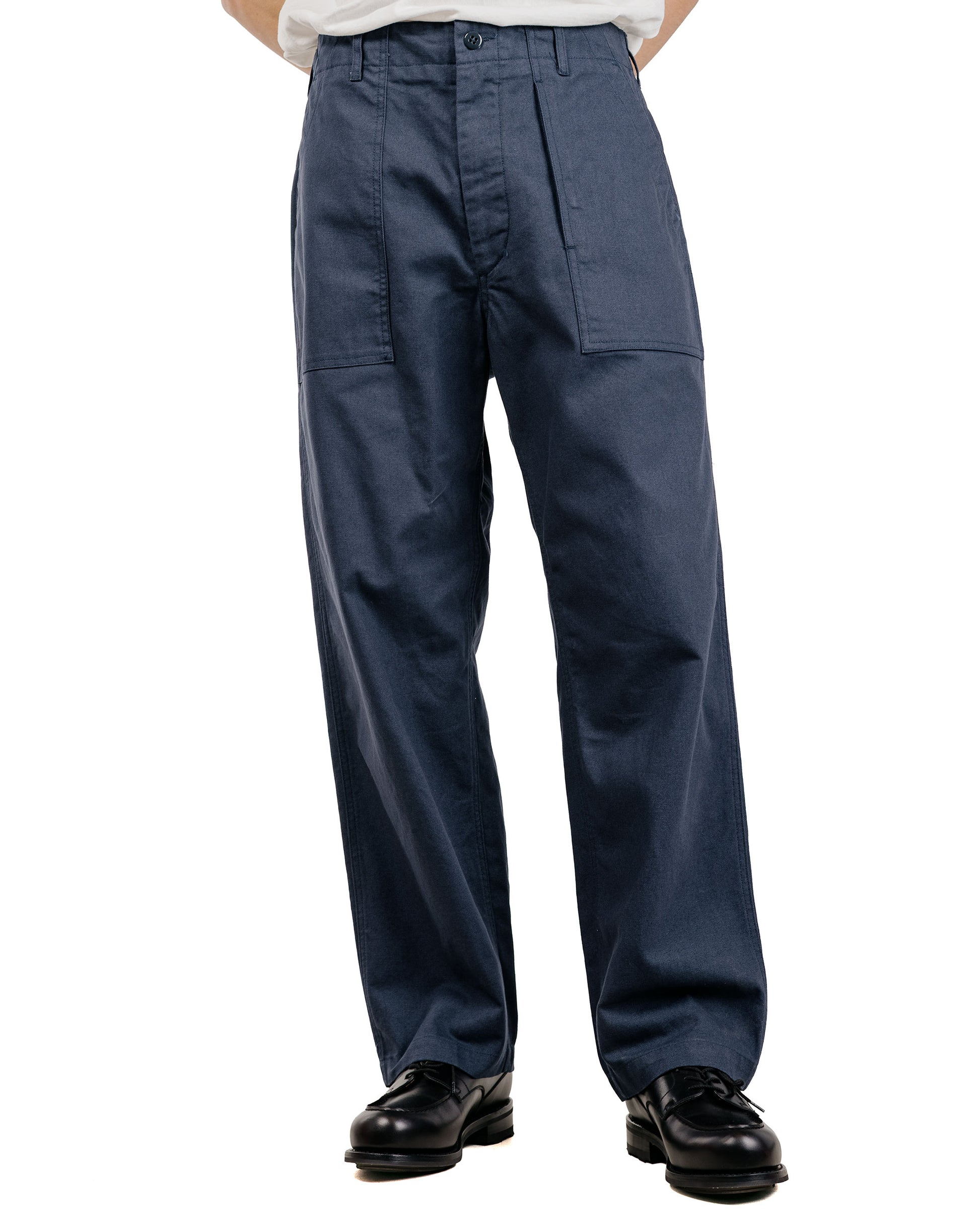 Engineered Garments Fatigue Pant Navy 10oz Duck Canvas