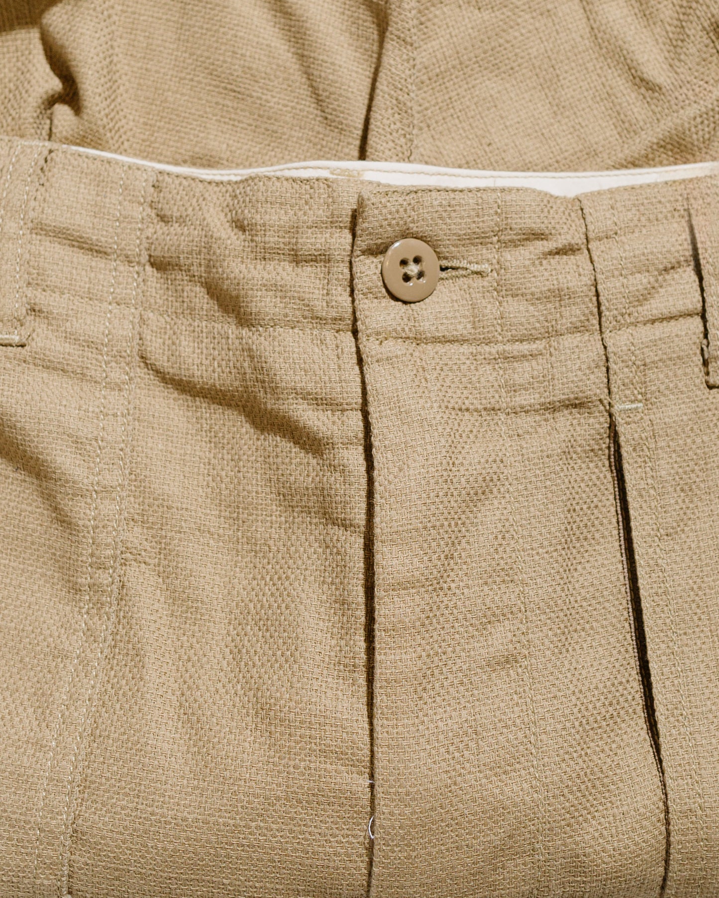 lost & found Engineered Garments Engineered Garments Fatigue Short Khaki CL Java Cloth