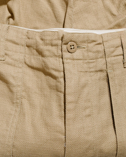 lost & found Engineered Garments Engineered Garments Fatigue Short Khaki CL Java Cloth