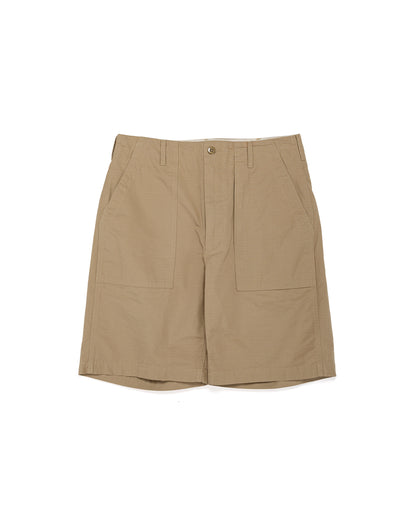 lost & found Engineered Garments Engineered Garments Fatigue Short Khaki Cotton Ripstop