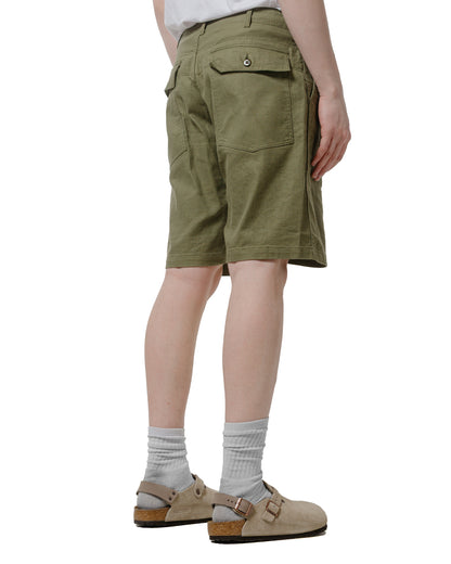 lost & found Engineered Garments Engineered Garments Fatigue Short Olive CL Java Cloth