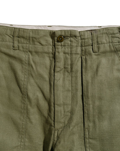 lost & found Engineered Garments Engineered Garments Fatigue Short Olive CL Java Cloth