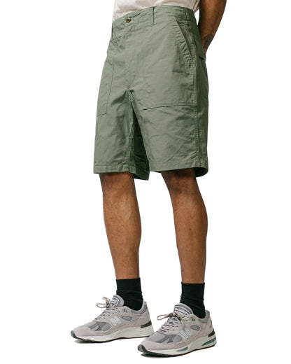 lost & found Engineered Garments Engineered Garments Fatigue Short Olive Cotton Ripstop