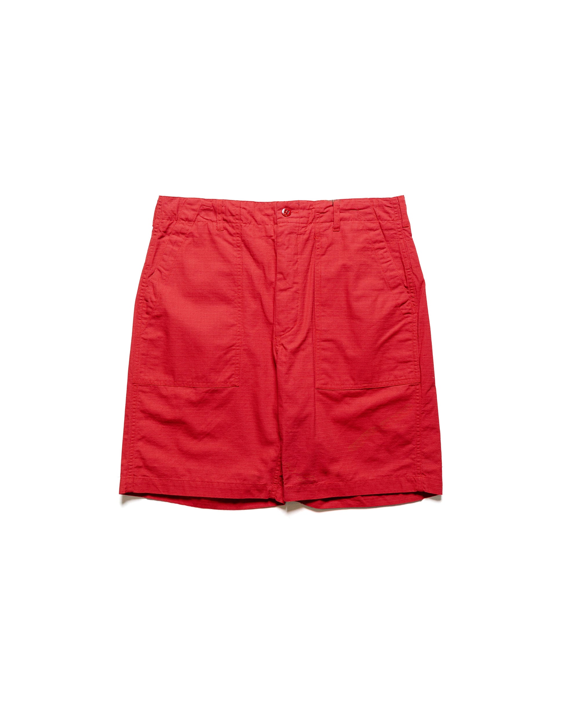 lost & found Engineered Garments Engineered Garments Fatigue Short Red Cotton Ripstop