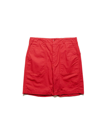 lost & found Engineered Garments Engineered Garments Fatigue Short Red Cotton Ripstop