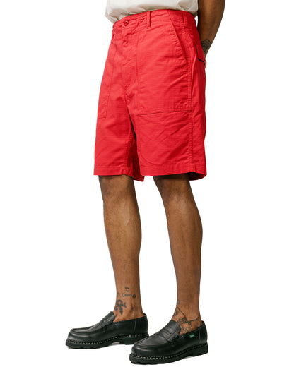 lost & found Engineered Garments Engineered Garments Fatigue Short Red Cotton Ripstop