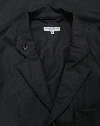 lost & found Engineered Garments Engineered Garments Loiter Jacket Black Tropical Wool
