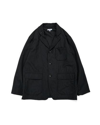 lost & found Engineered Garments Engineered Garments Loiter Jacket Black Tropical Wool