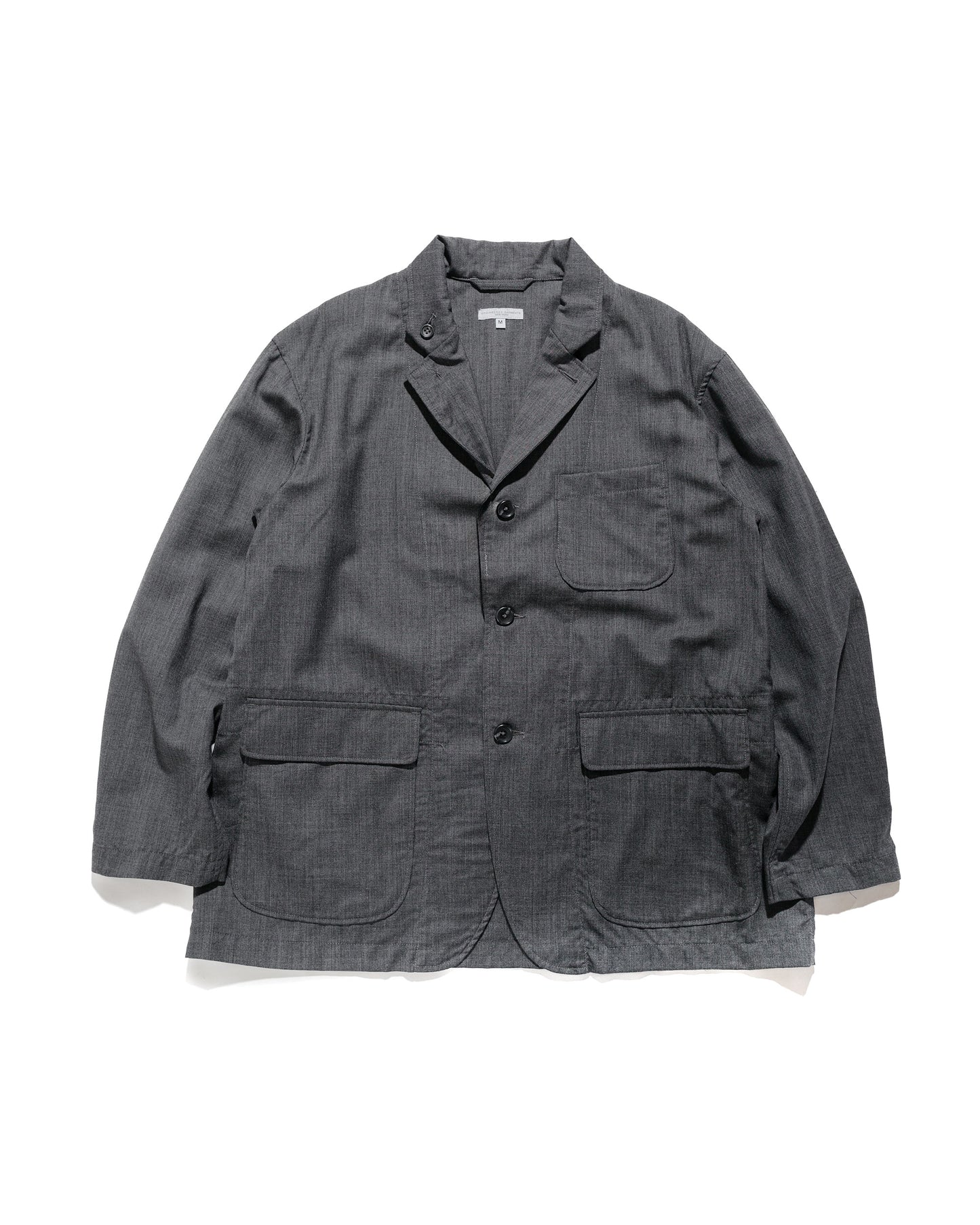 lost & found Engineered Garments Engineered Garments Loiter Jacket Charcoal Tropical Wool