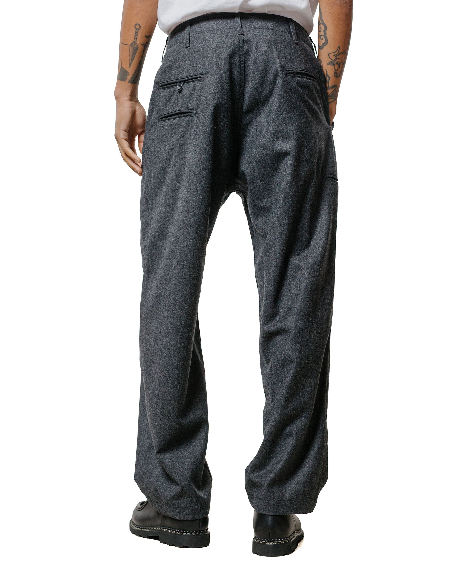 lost & found Engineered Garments Engineered Garments NNP Pant Charcoal High Count Worsted Wool