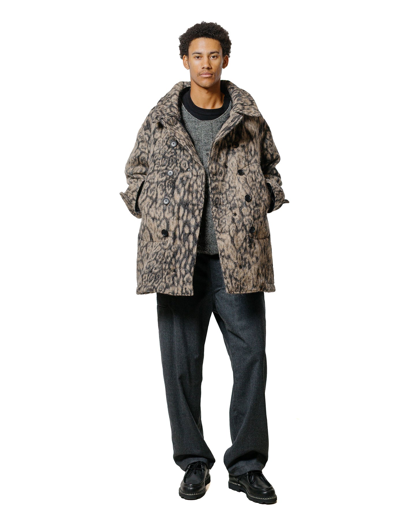 lost & found Engineered Garments Engineered Garments NNP Pant Charcoal High Count Worsted Wool