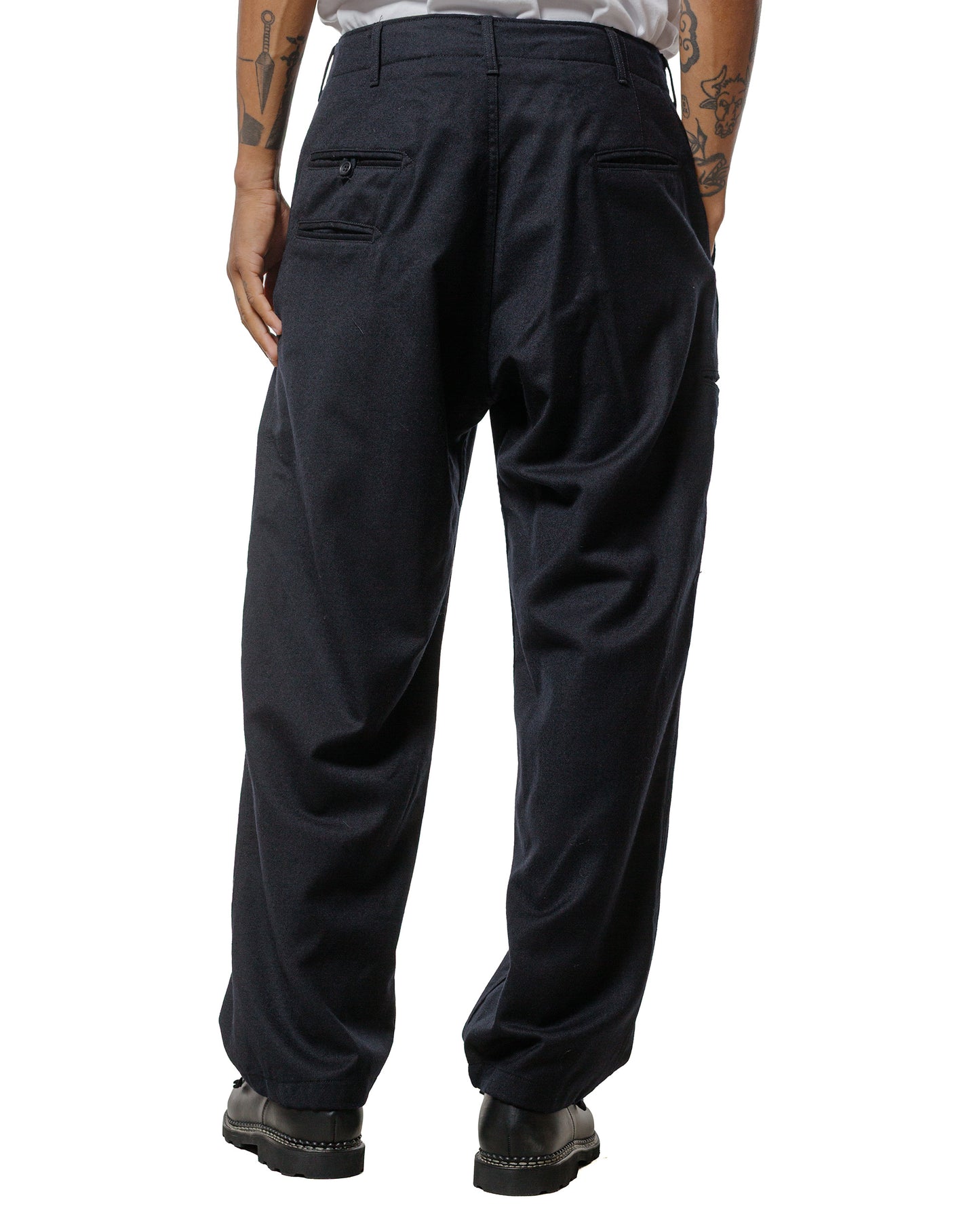 lost & found Engineered Garments Engineered Garments NNP Pant Dark Navy High Count Worsted Wool