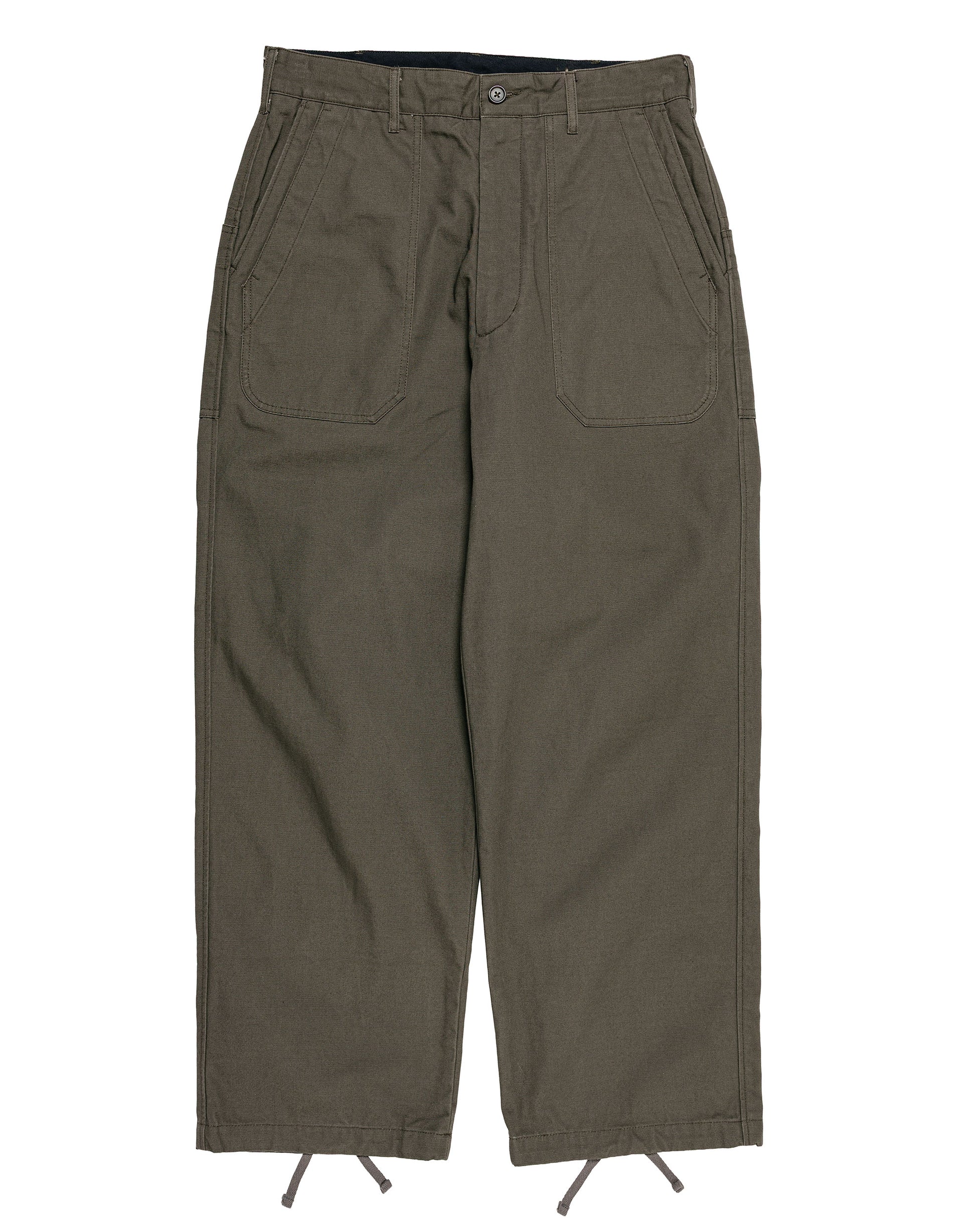 lost & found Engineered Garments Engineered Garments Security Pant Olive Heavyweight Cotton Ripstop