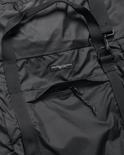 lost & found Engineered Garments Engineered Garments UL 3 Way Bag Black Nylon Micro Ripstop