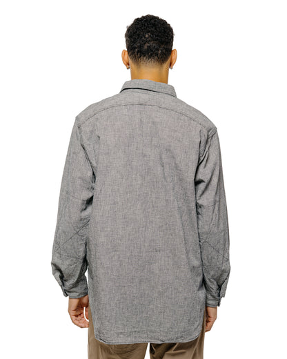 lost & found Engineered Garments Engineered Garments Work Shirt Black/Grey CL Houndstooth