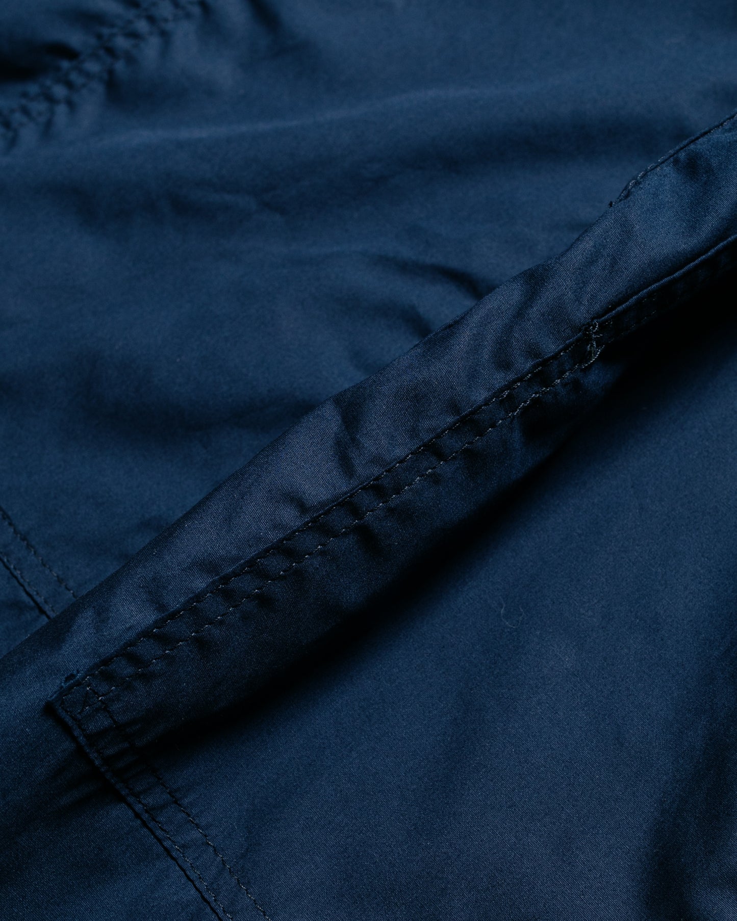 lost & found Engineered Garments Workaday Engineered Garments Workaday Army Pop Over Shirt Navy Superfine Poplin