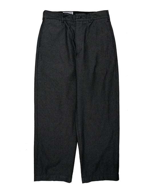 Engineered Garments Workaday Chino Pant Charcoal Cotton Heavy Oxford