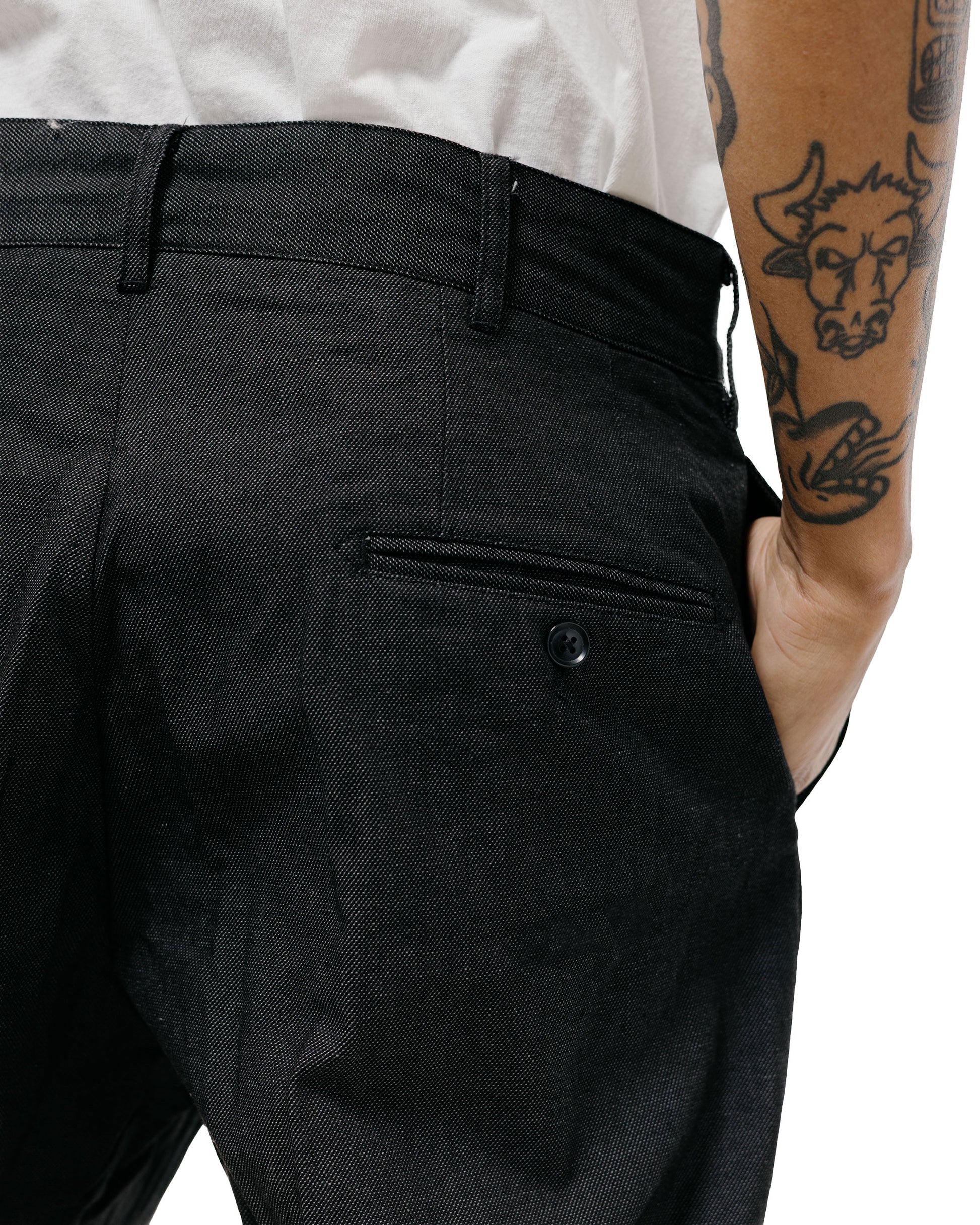 Engineered Garments Workaday Chino Pant Charcoal Cotton Heavy Oxford