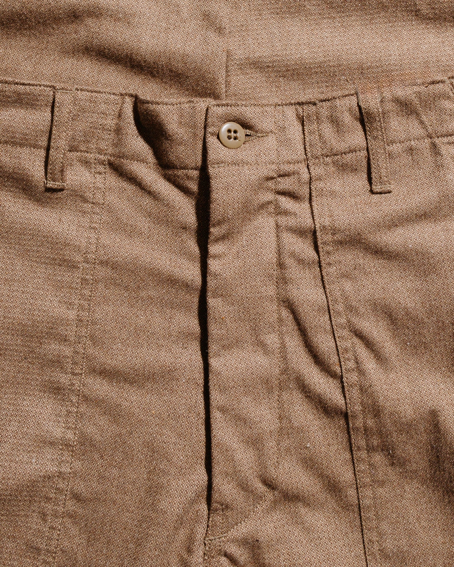 lost & found Engineered Garments Workaday Engineered Garments Workaday Fatigue Pant Brown CP Homespun