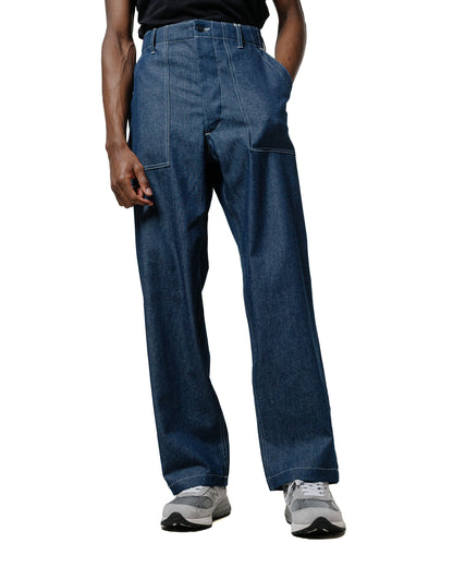 lost & found Engineered Garments Workaday Engineered Garments Workaday Fatigue Pant Contrast Stitch Indigo Industrial 8oz Denim