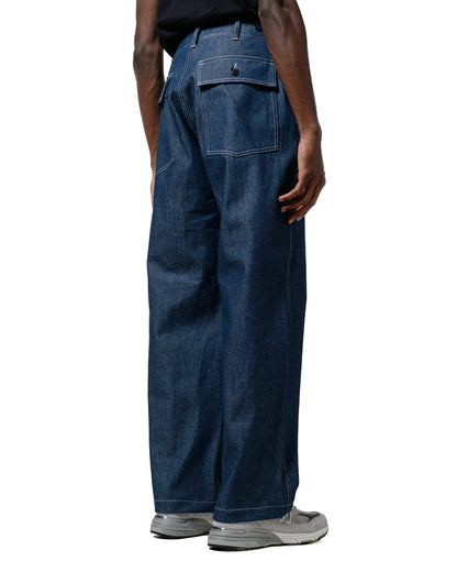lost & found Engineered Garments Workaday Engineered Garments Workaday Fatigue Pant Contrast Stitch Indigo Industrial 8oz Denim