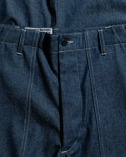 lost & found Engineered Garments Workaday Engineered Garments Workaday Fatigue Pant Contrast Stitch Indigo Industrial 8oz Denim