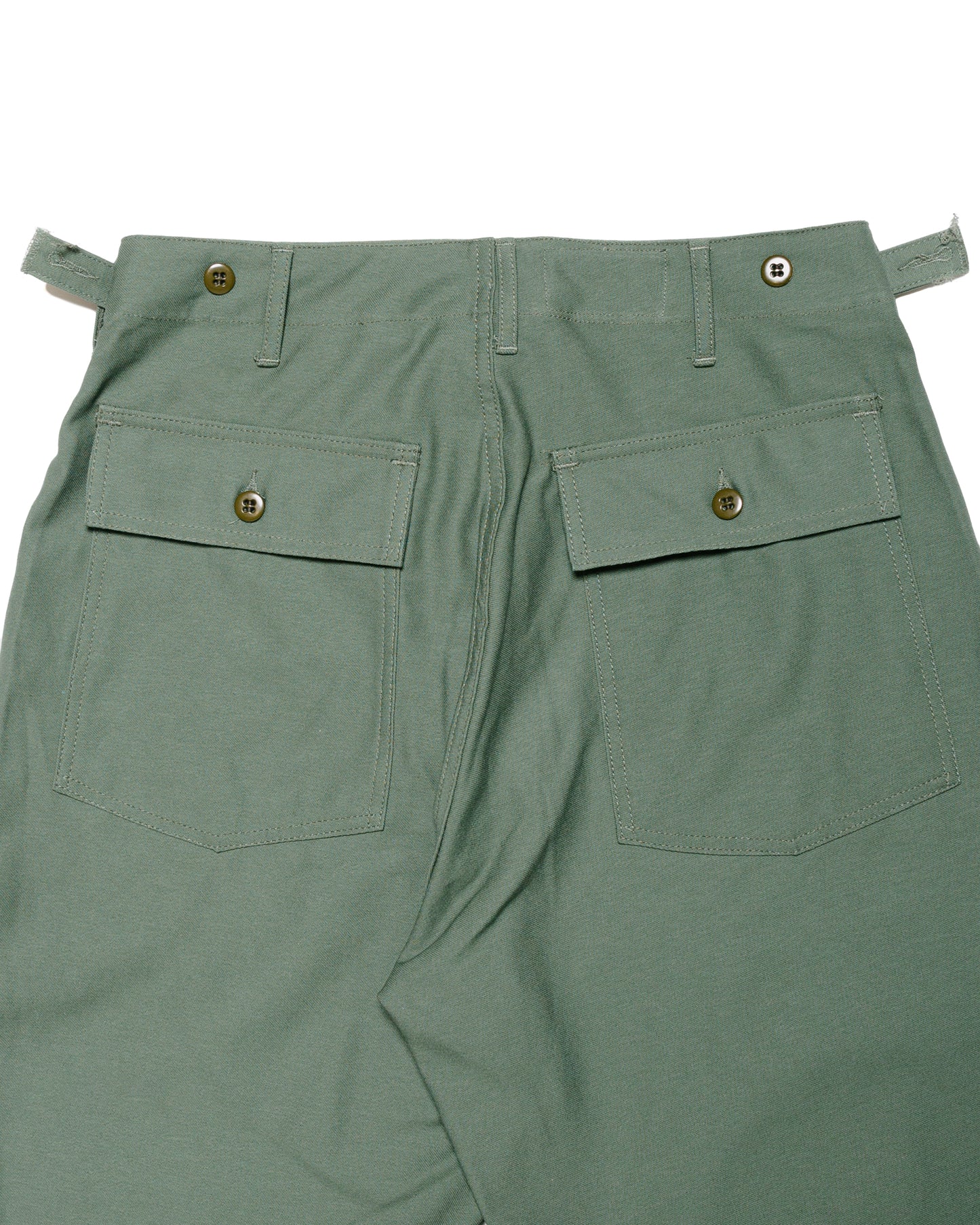 lost & found Engineered Garments Workaday Engineered Garments Workaday Fatigue Pant Olive Cotton Reverse Sateen