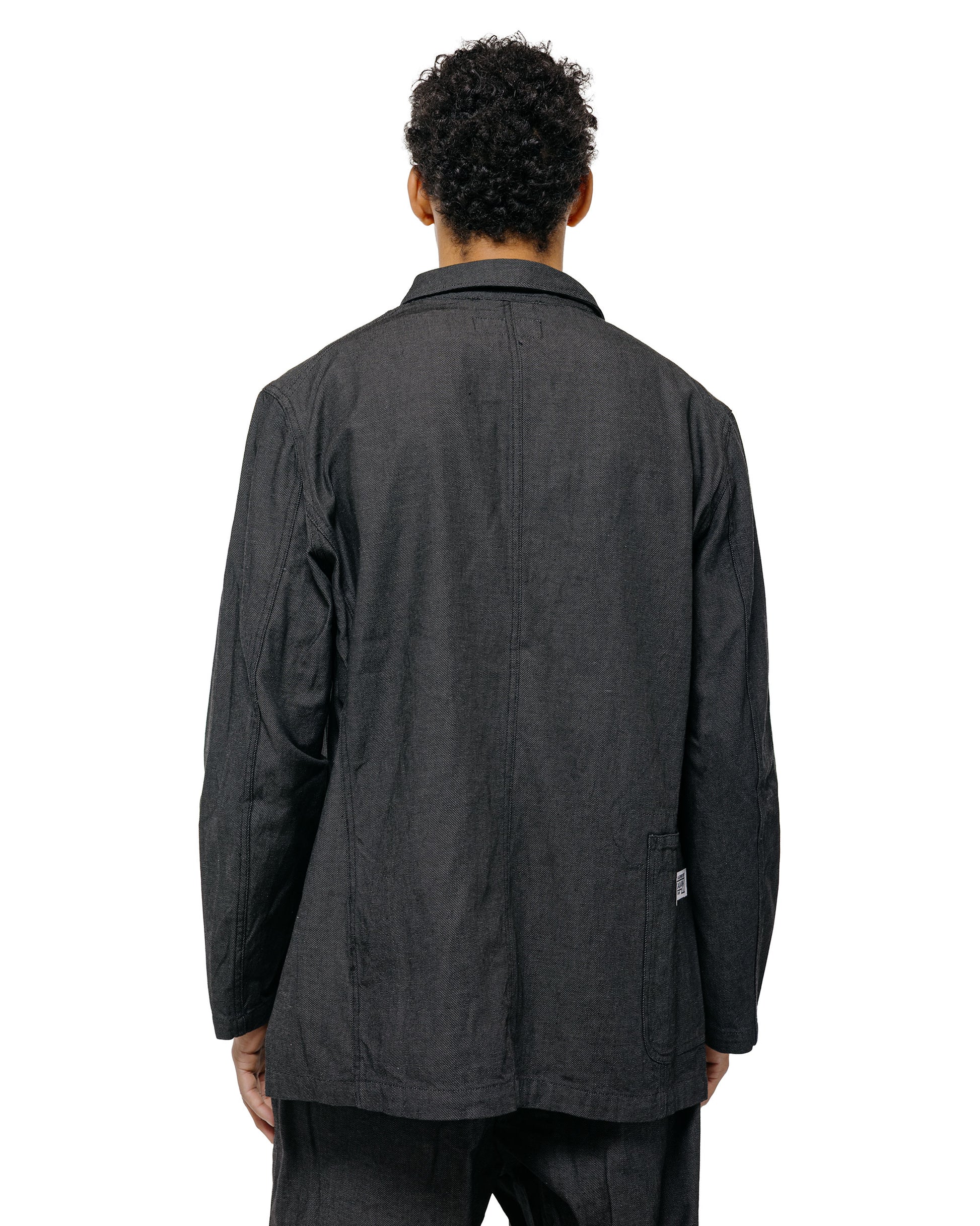 Engineered Garments Workaday Med Blazer Charcoal Cotton Heavy Oxford