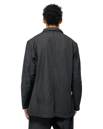 Engineered Garments Workaday Med Blazer Charcoal Cotton Heavy Oxford