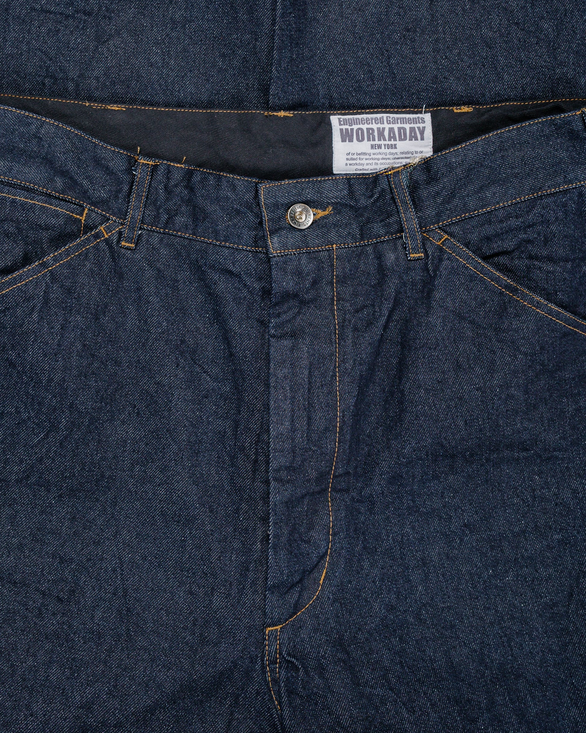 lost & found Engineered Garments Workaday Engineered Garments Workaday Painter Pant Indigo 12oz Cone Denim