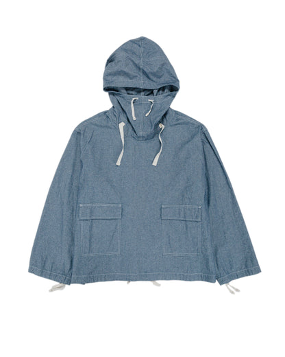 lost & found Engineered Garments Workaday Engineered Garments Workaday Salvage Smock Indigo 4.5oz Cotton Chambray
