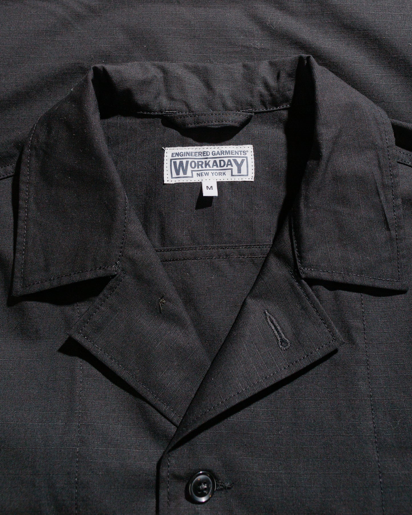 lost & found Engineered Garments Workaday Engineered Garments Workaday Sea Bees Jacket Black Cotton Ripstop