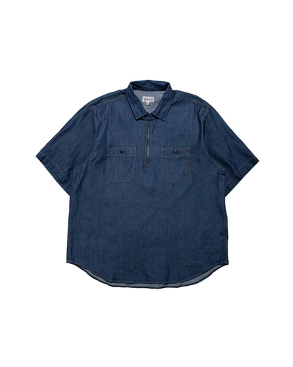 Engineered Garments Workaday Spinnaker Shirt Indigo 4.5oz Denim Shirting