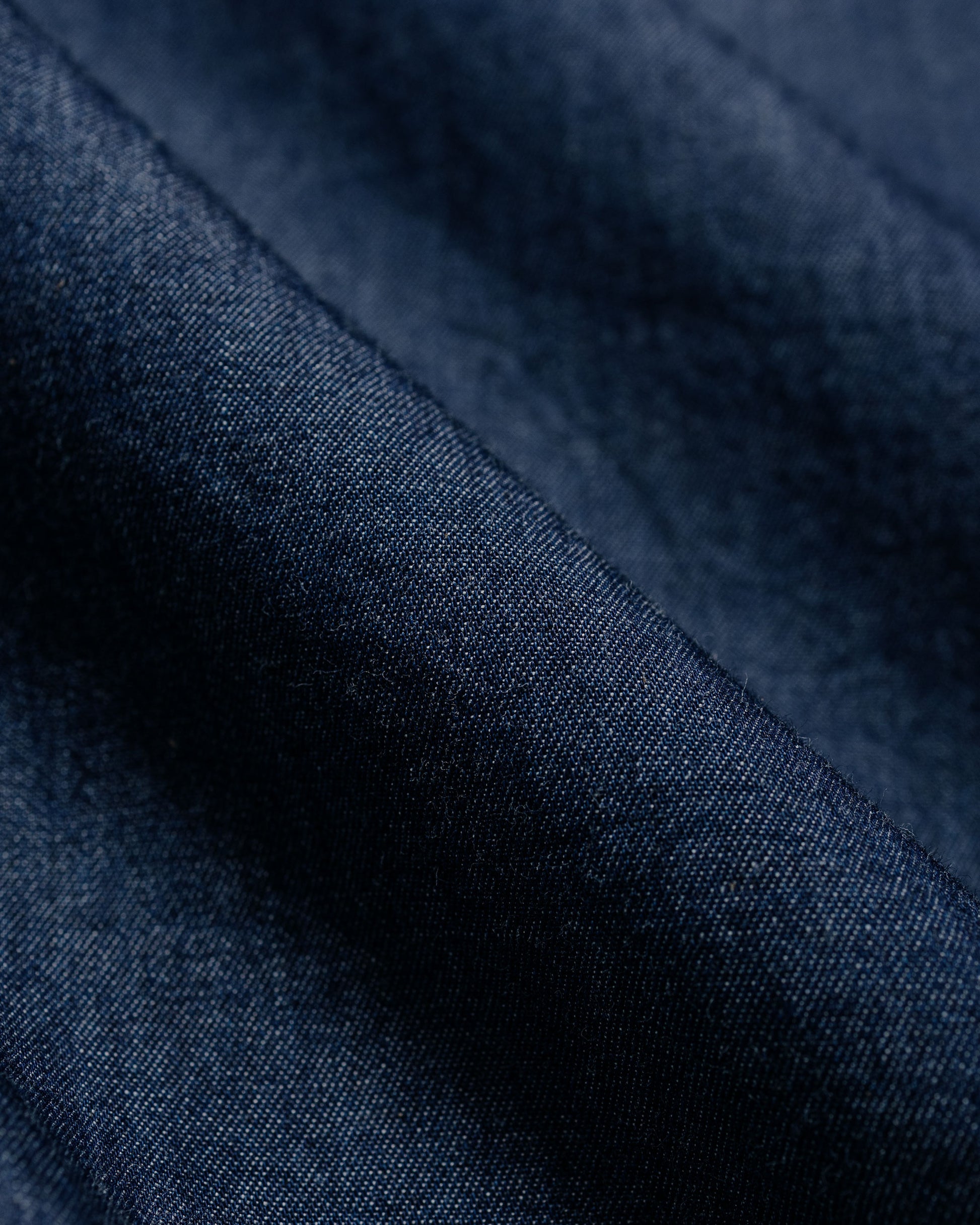 Engineered Garments Workaday Spinnaker Shirt Indigo 4.5oz Denim Shirting