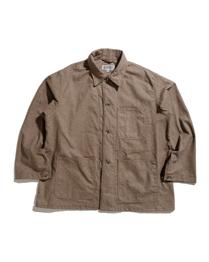 lost & found Engineered Garments Workaday Engineered Garments Workaday Utility Jacket Brown CP Homespun