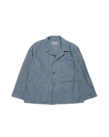 Engineered Garments Workaday Utility Jacket Indigo 10oz Sea Canvas