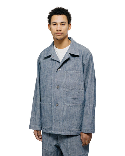 Engineered Garments Workaday Utility Jacket Indigo 10oz Sea Canvas