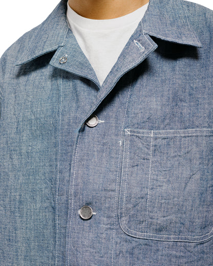 Engineered Garments Workaday Utility Jacket Indigo 10oz Sea Canvas