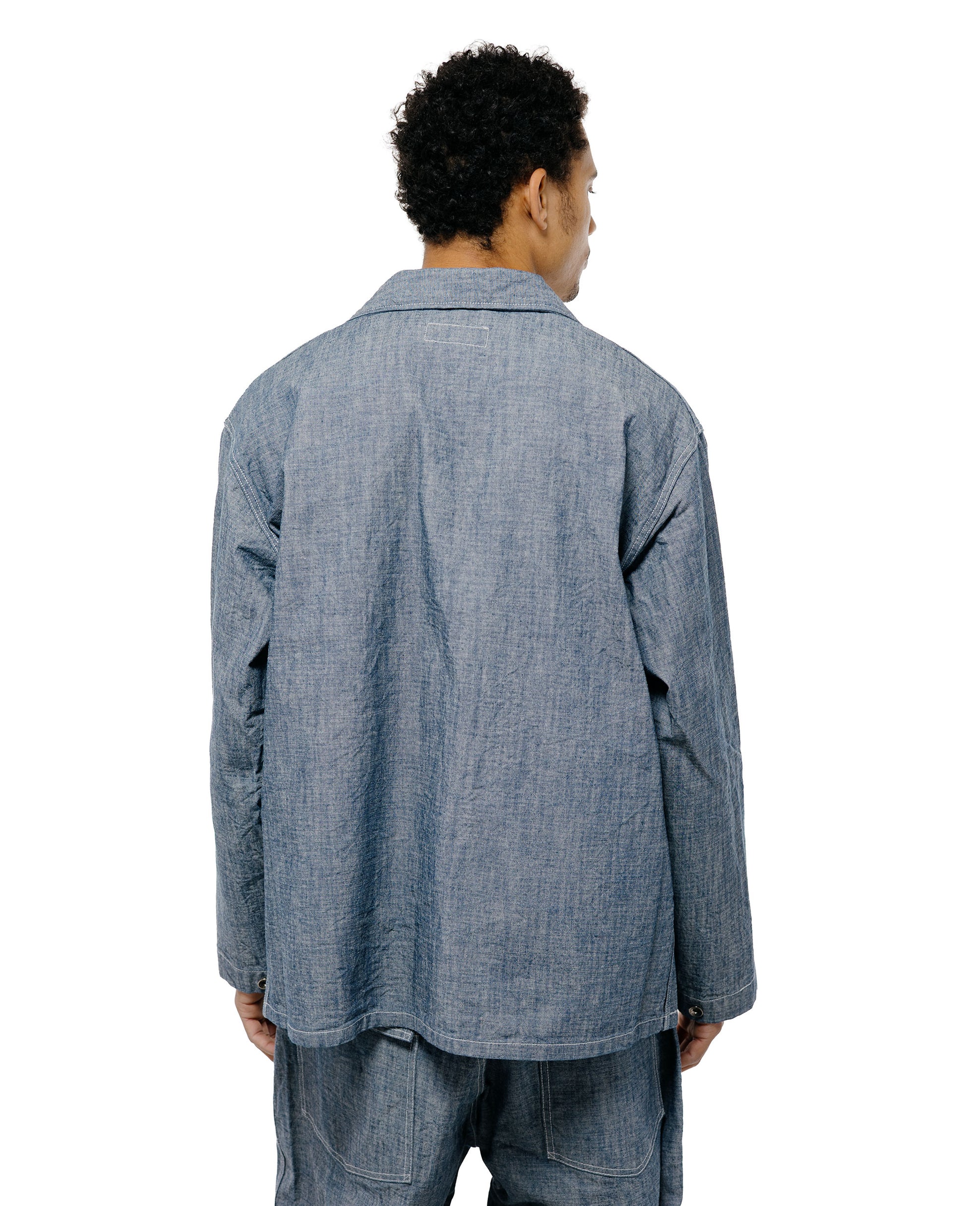 Engineered Garments Workaday Utility Jacket Indigo 10oz Sea Canvas