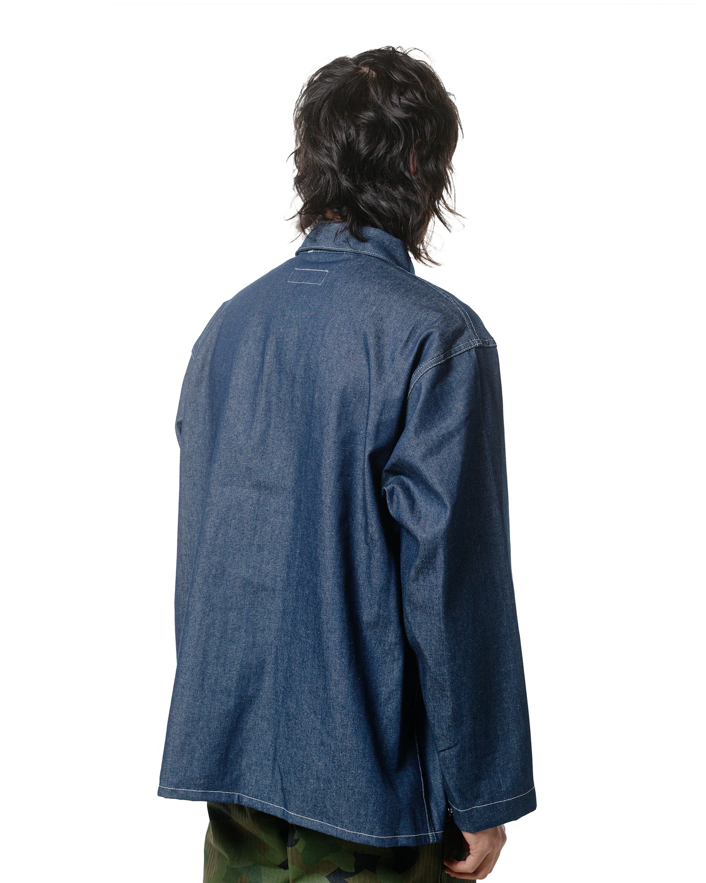 lost & found Engineered Garments Workaday Engineered Garments Workaday Utility Jacket Indigo Industrial 8oz Denim