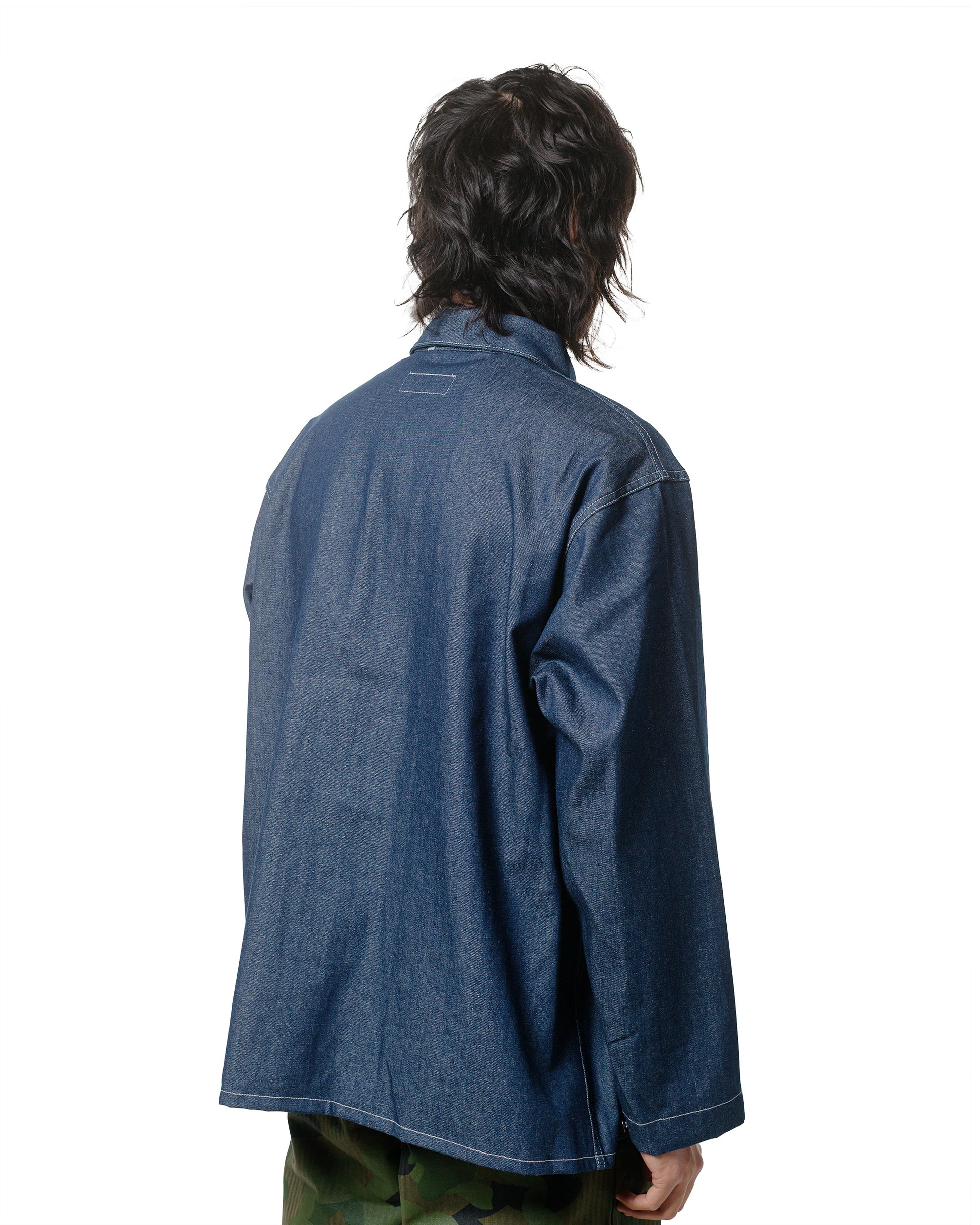 lost & found Engineered Garments Workaday Engineered Garments Workaday Utility Jacket Indigo Industrial 8oz Denim