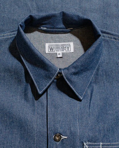 lost & found Engineered Garments Workaday Engineered Garments Workaday Utility Jacket Indigo Industrial 8oz Denim
