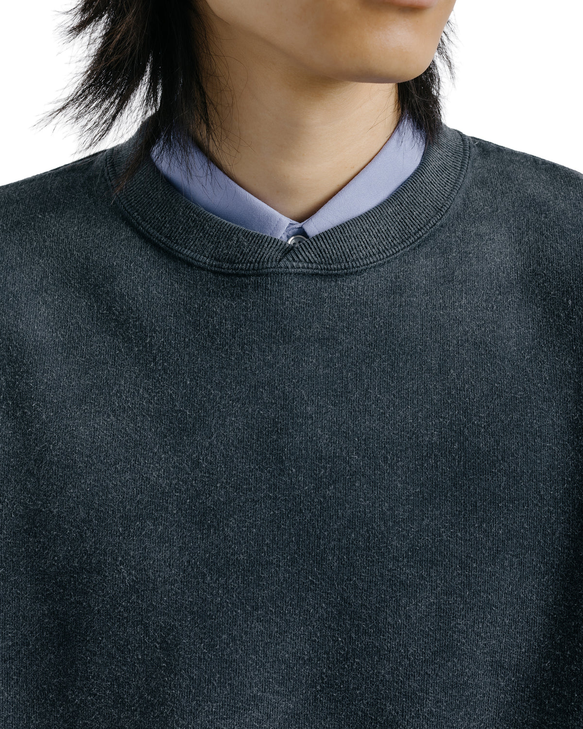 Ernie Palo Product Dyed Sweat Shirt Black
