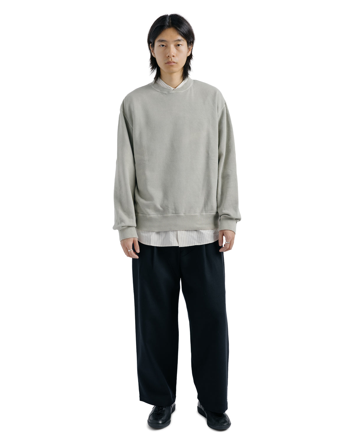 Ernie Palo Product Dyed Sweat Shirt Olive