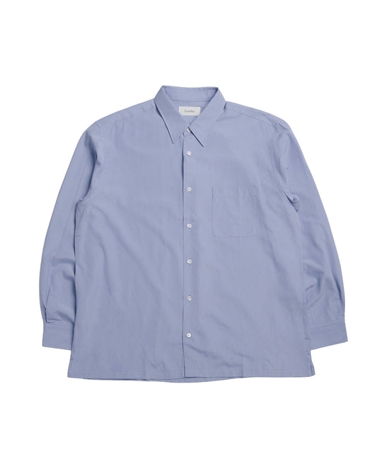 Ernie Palo Silk Nidom Square Shirt Purple