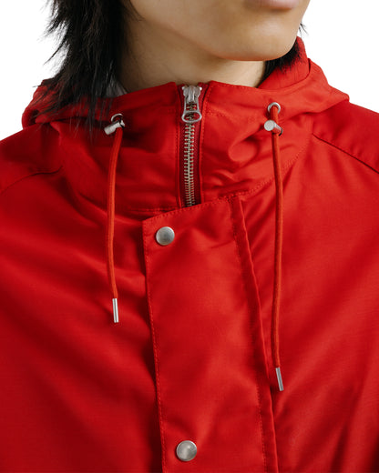 Ernie Palo Wool Nylon Blouson Red