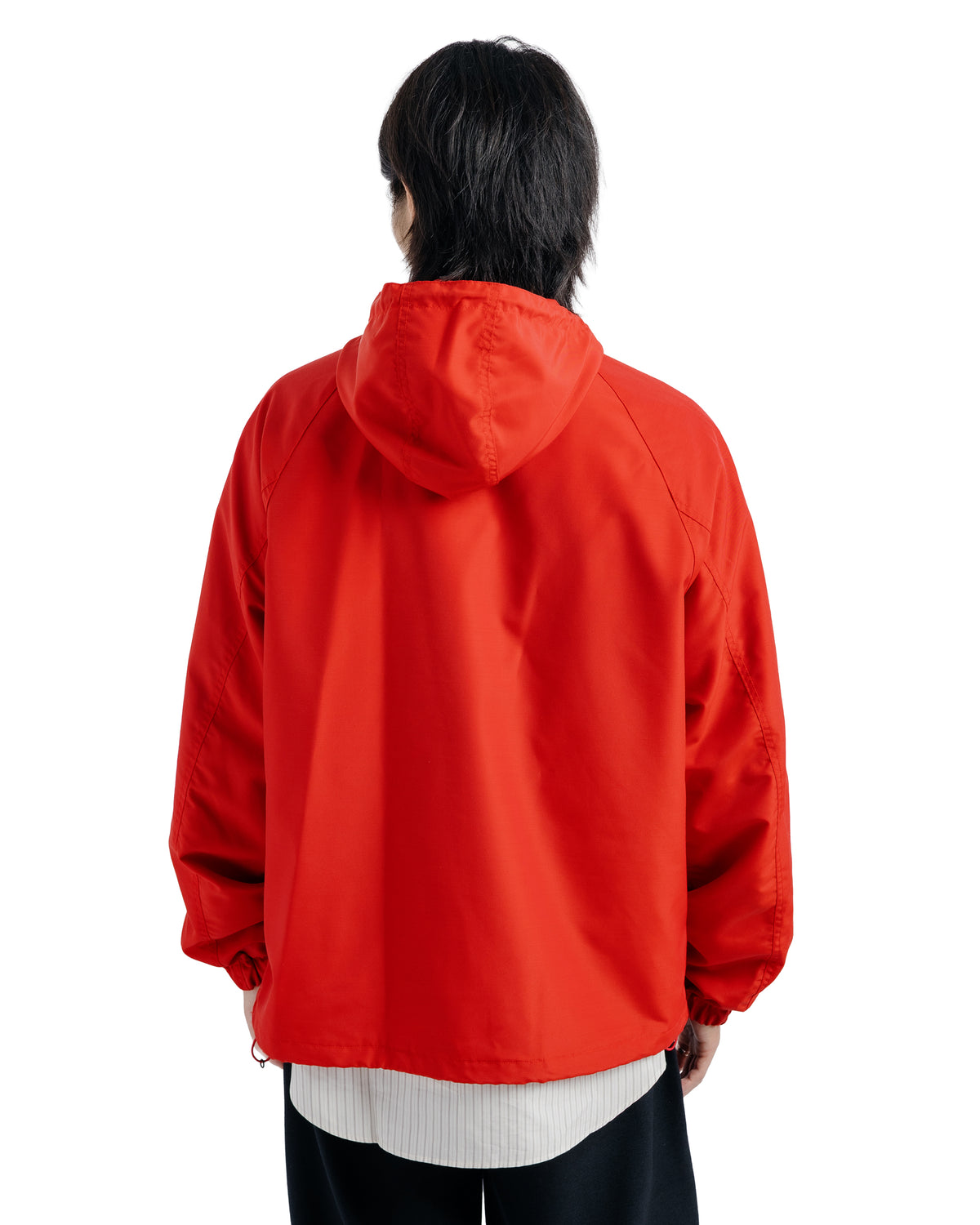 Ernie Palo Wool Nylon Blouson Red